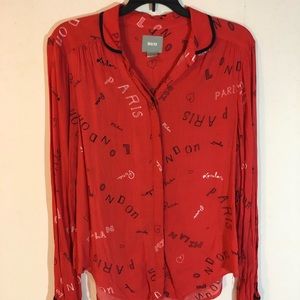 Anthropologie blouse - Maeve Long Sleeved